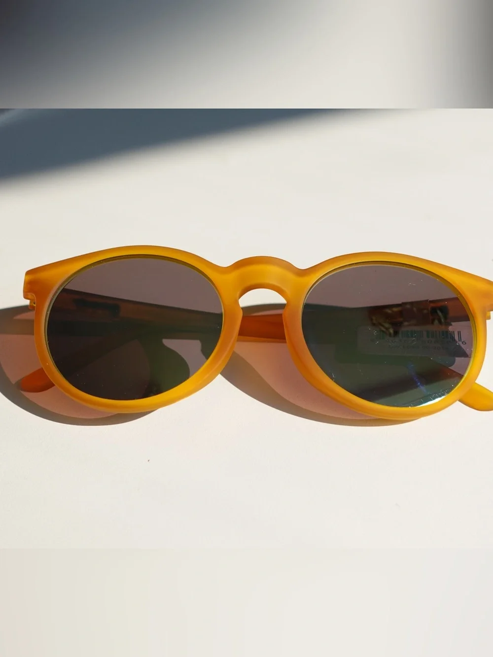 goodr Circle G Polarized Sunglasses Freshly Baked Man Buns NWT | Orange